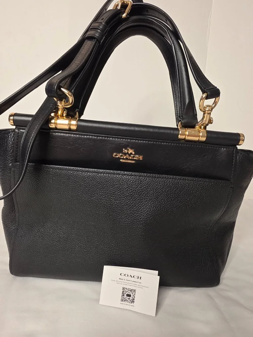 NWOT Coach Grace Leather Handbag